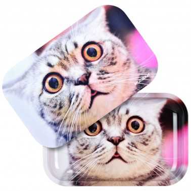 Rolltablett "Stoned Cat" Pulsar Tablett zum Rollen