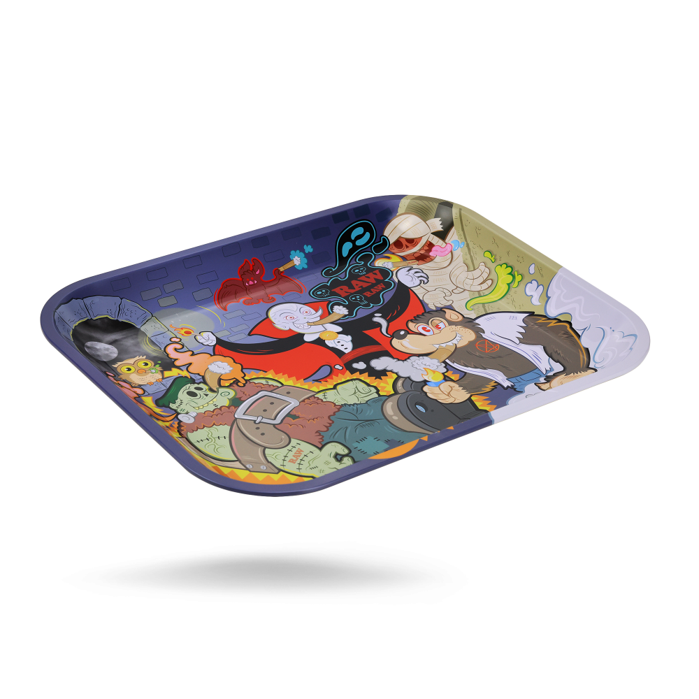 Rolling tray RAW "Monster Sesh" L RAW Rolling tray