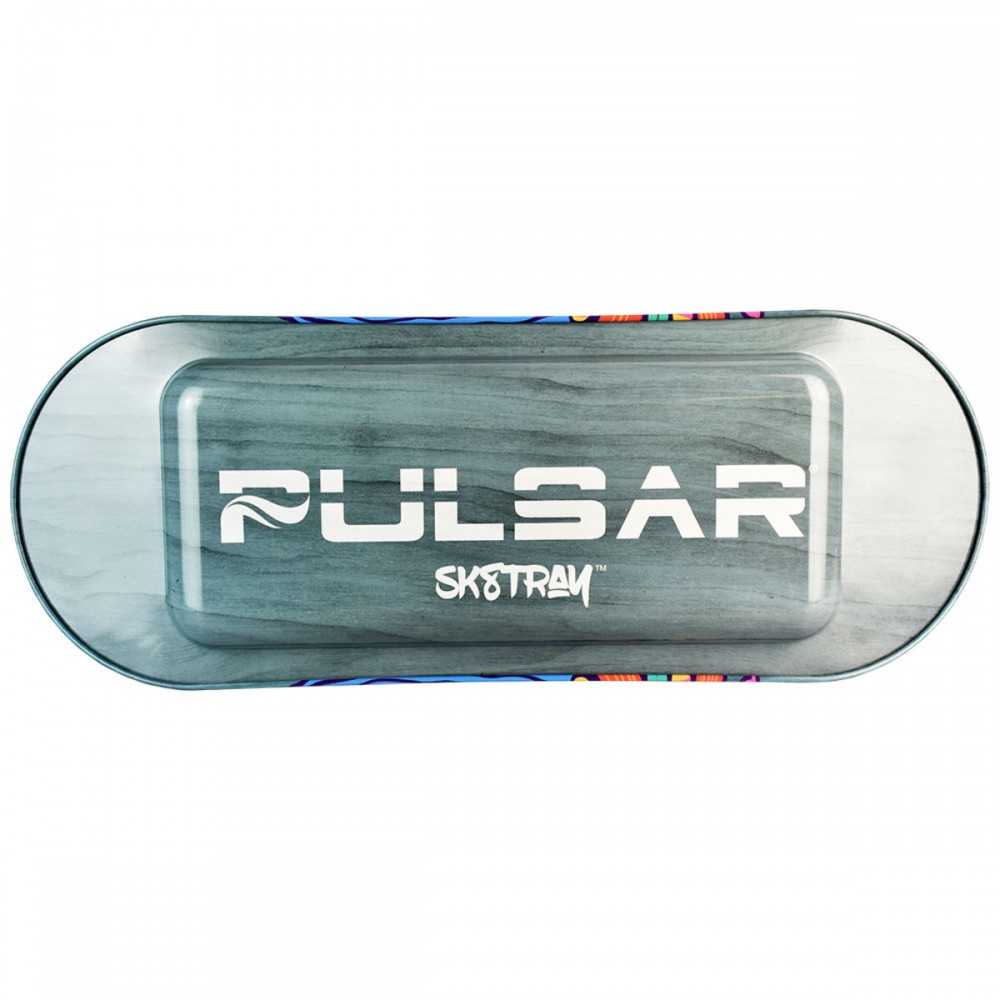 Tablett zum Rollen + Deckel SK8Tray "Trippin" Pulsar Tablett zum Rollen