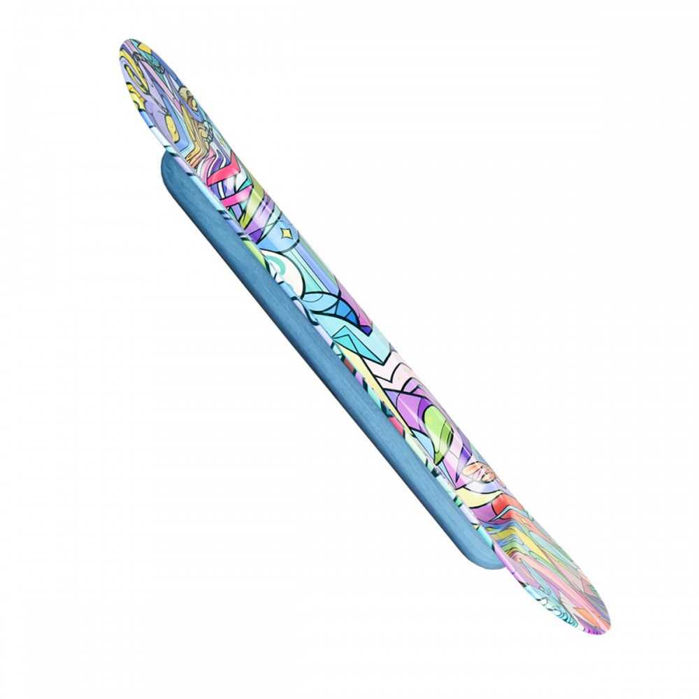 Rolltablett + Deckel SK8Tray "Eule" Pulsar Tablett zum Rollen