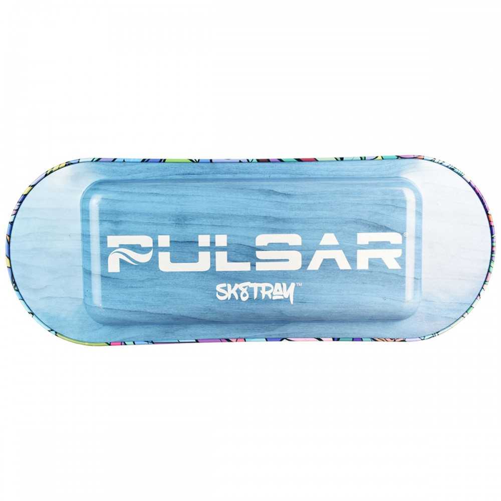 Rolltablett + Deckel SK8Tray "Eule" Pulsar Tablett zum Rollen