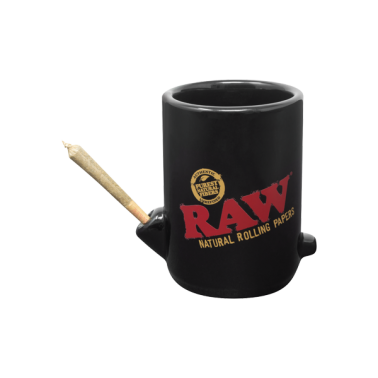RAW Tazza autentica Wake Up & Bake Up RAW Nuovo