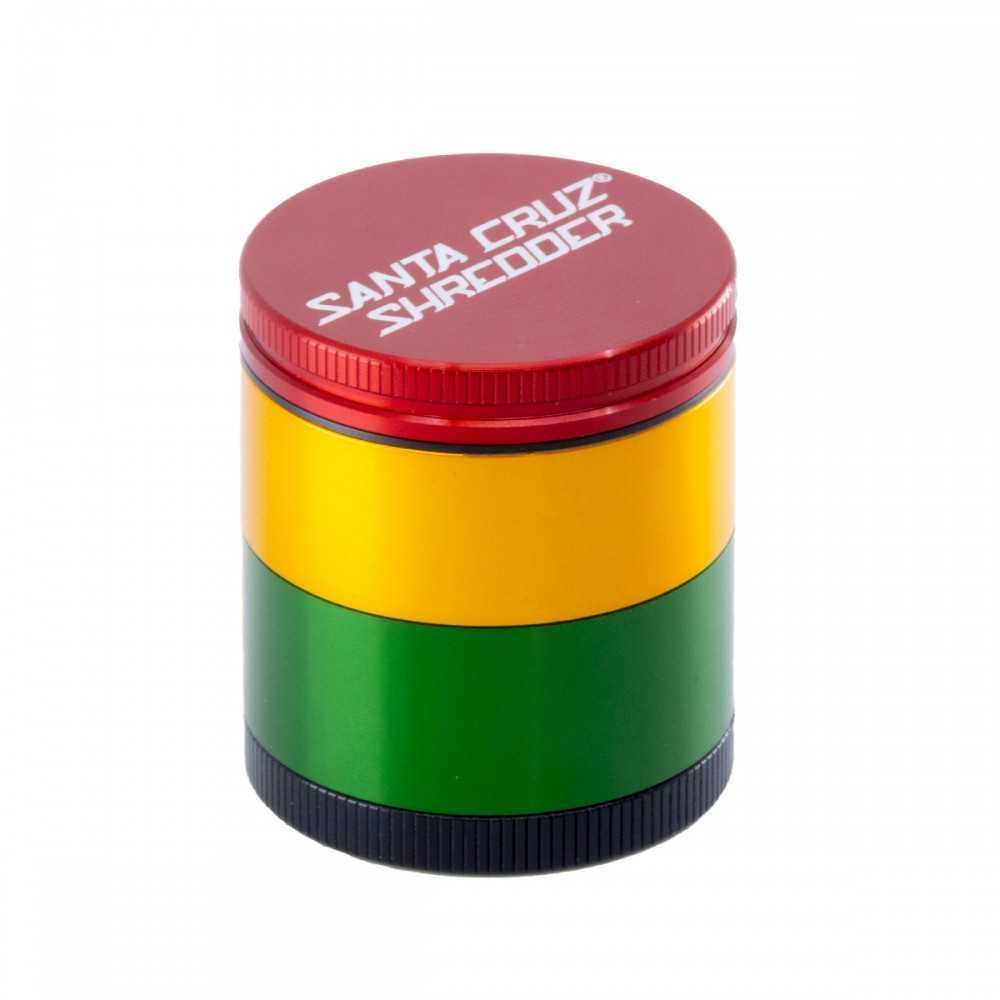 Grinder Santa Cruz Shredder 4 part alu small rasta Santa Cruz Shredder Grinders