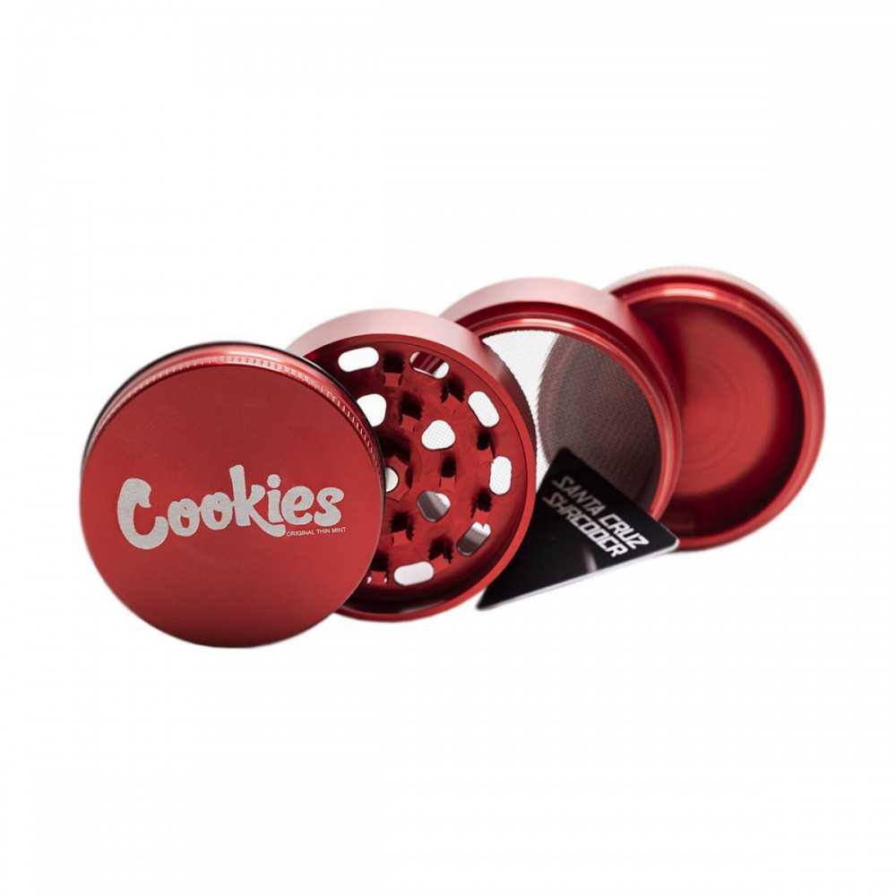 Grinder Santa Cruz Shredder X Cookies 4 part Medium Santa Cruz Shredder Grinders