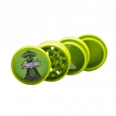 Hemp Grinder Santa Cruz Shredder X Alien Labs 4 part Santa Cruz Shredder Grinders