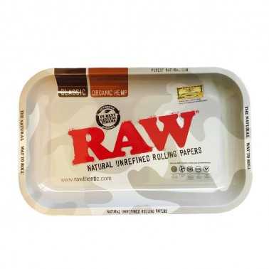 Raw Rollbrett "Grey Camo" Small RAW Tablett zum Rollen