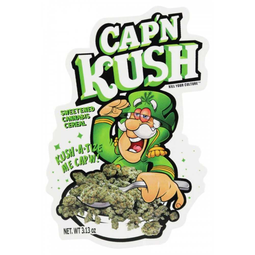 Cap N Kush" sticker Pulsar Products