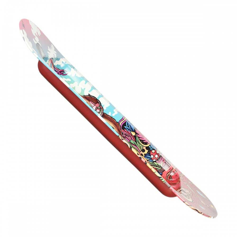 Rolltablett + Deckel SK8Tray 3D "Yeti McShreddy" Pulsar Tablett zum Rollen