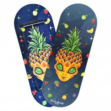 Rolltablett + Deckel SK8Tray 3D "Pinealien" Pulsar Tablett zum Rollen