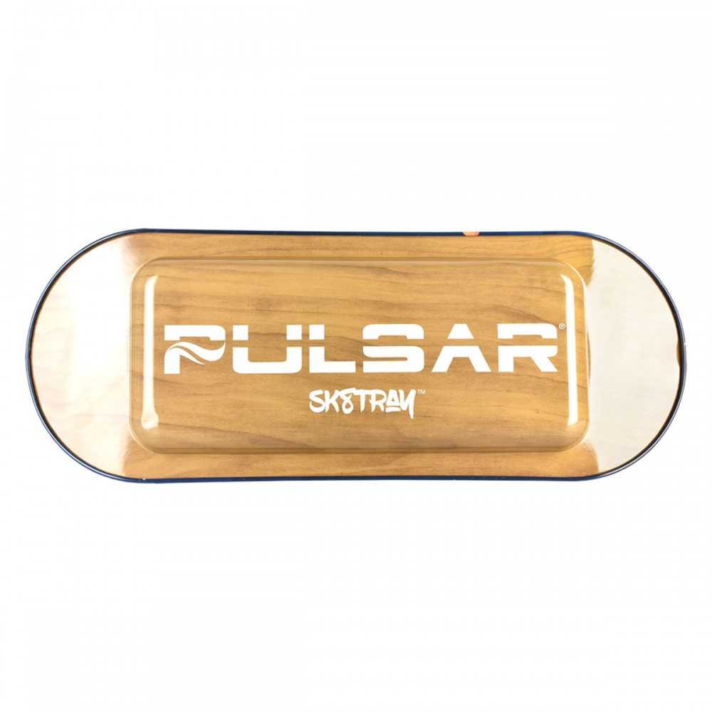 Rolltablett + Deckel SK8Tray 3D "Pinealien" Pulsar Tablett zum Rollen