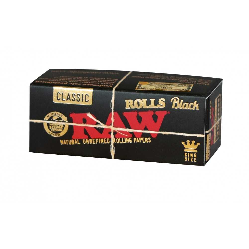 pack raw Rotoli neri King Size 3m RAW Prodotti