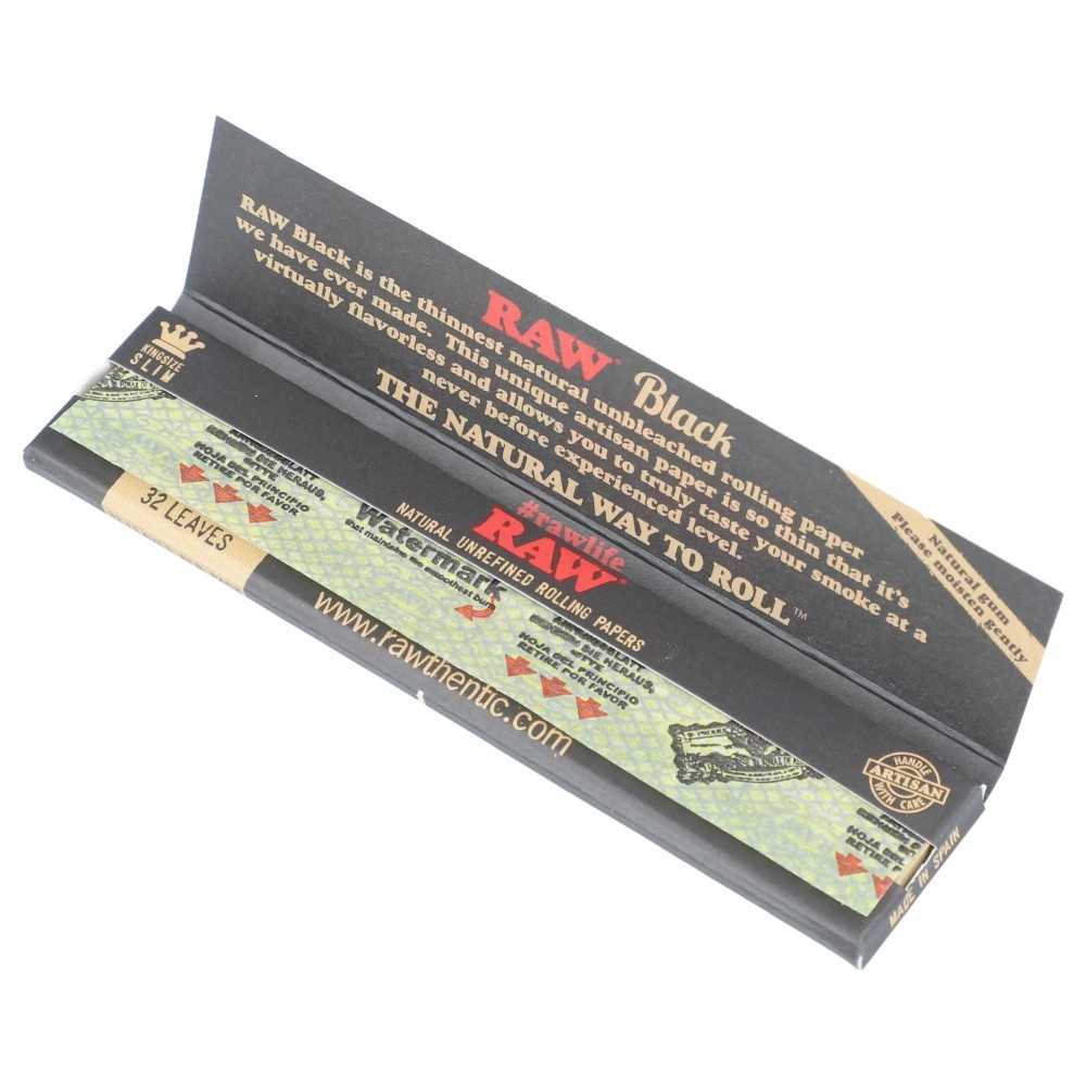 Blatt Raw Black King Size Slim RAW Raucherzubehör
