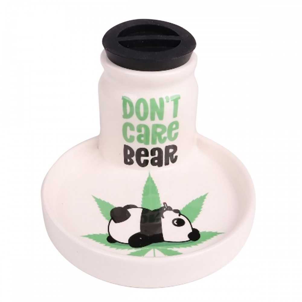 Aschenbecher und 2-in-1-Dose "Don't Care Bear" Pulsar New