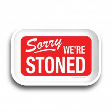 Tablett zum Rollen Pulsar "Sorry We're Stoned" Pulsar Tablett zum Rollen