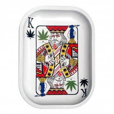 Rolltablett "King Dab" Mini Pulsar Tablett zum Rollen