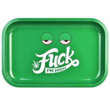 Fuck As High" TWO rolling tray Pulsar Rolling tray