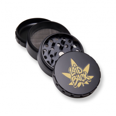 4-teiliger Grinder + Etui Laid Back Produkte