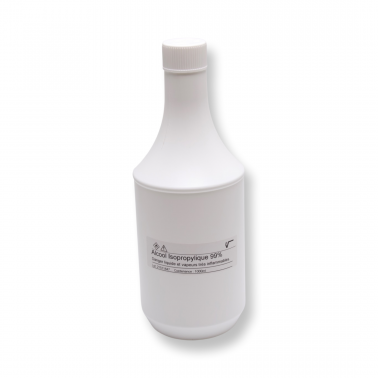 Bouteille d'alcool Isopropylique 1000ml LBV Vaporisation