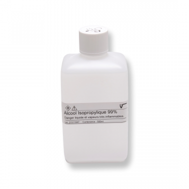 Bouteille d'alcool Isopropylique 500ml LBV Vaporisation