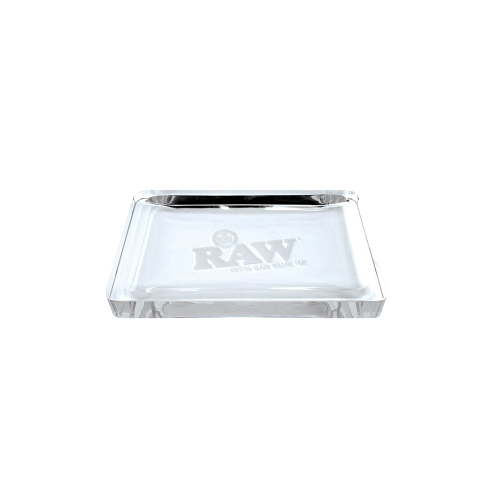 RAW Rolling Tray L Crystal Glass RAW Produkte