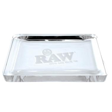 RAW Rolling Tray L Crystal Glass RAW Products