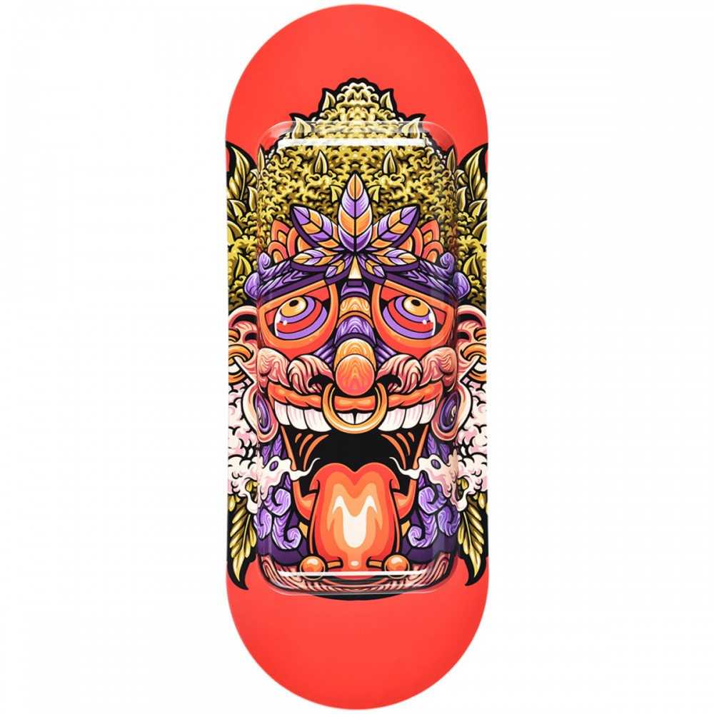Rolltablett + Deckel SK8Tray 3D Lid "Kush Native" Pulsar Tablett zum Rollen