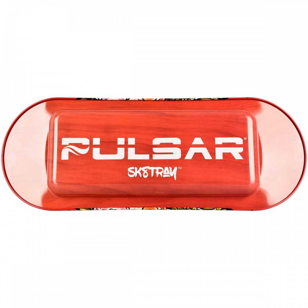 Rolltablett + Deckel SK8Tray 3D Lid "Kush Native" Pulsar Tablett zum Rollen