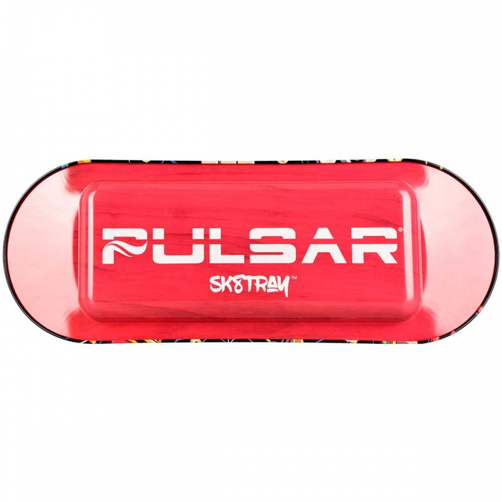 Tablett zum Rollen + Deckel Pulsar SK8Tray 3D Lid "Dragon Coffee Break" Pulsar Tablett zum Rollen