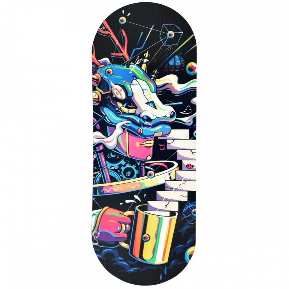 Vassoio rotante + coperchio Pulsar SK8Tray 3D Coperchio "Dragon Coffee Break Pulsar Vassoio di rotolamento