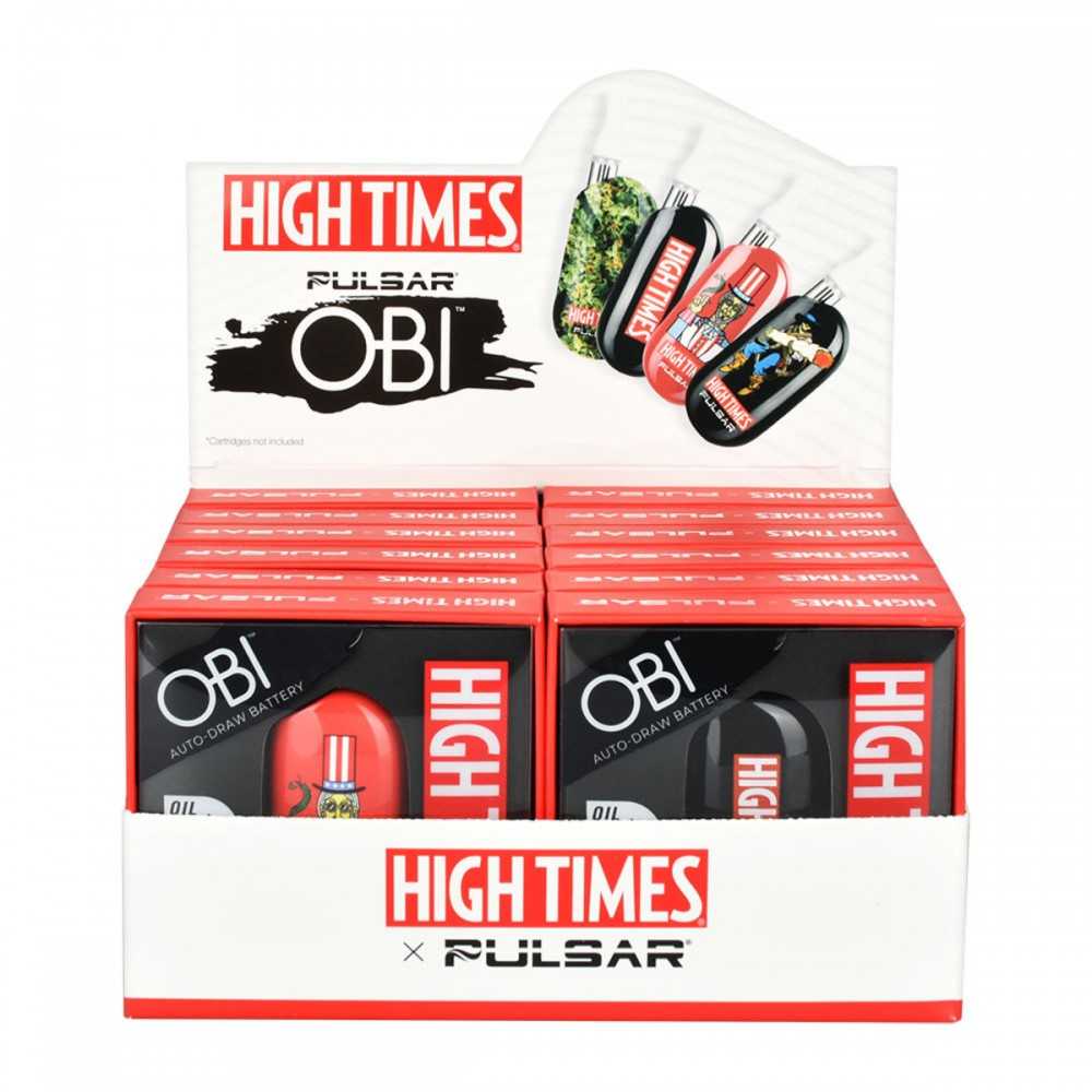 High Times® x Pulsar 510 Obi Auto-Draw Battery 650mAh Pulsar Prodotti