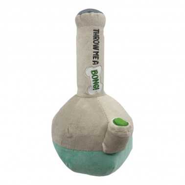 Peluche Stoned Puppy Bong Squeaky Dog Toy Pulsar Produits