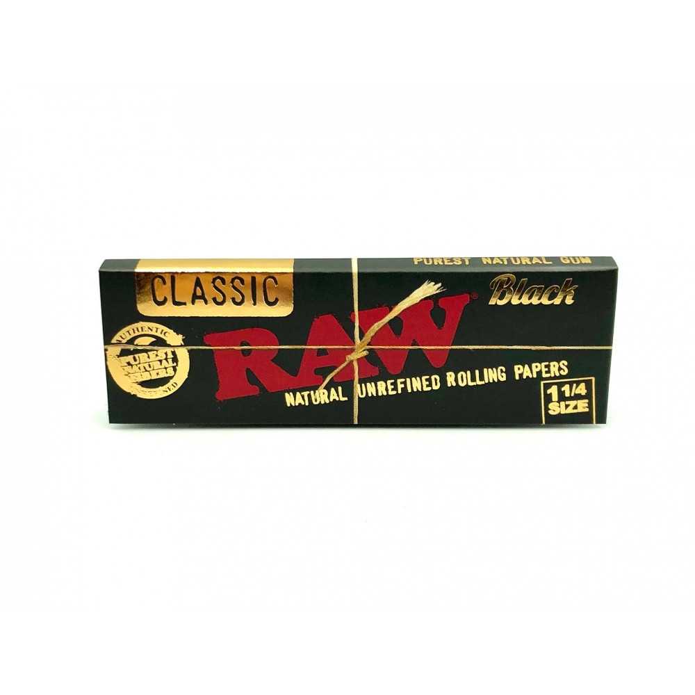 Feuille Raw Black 11/4 RAW Accessoires fumeurs