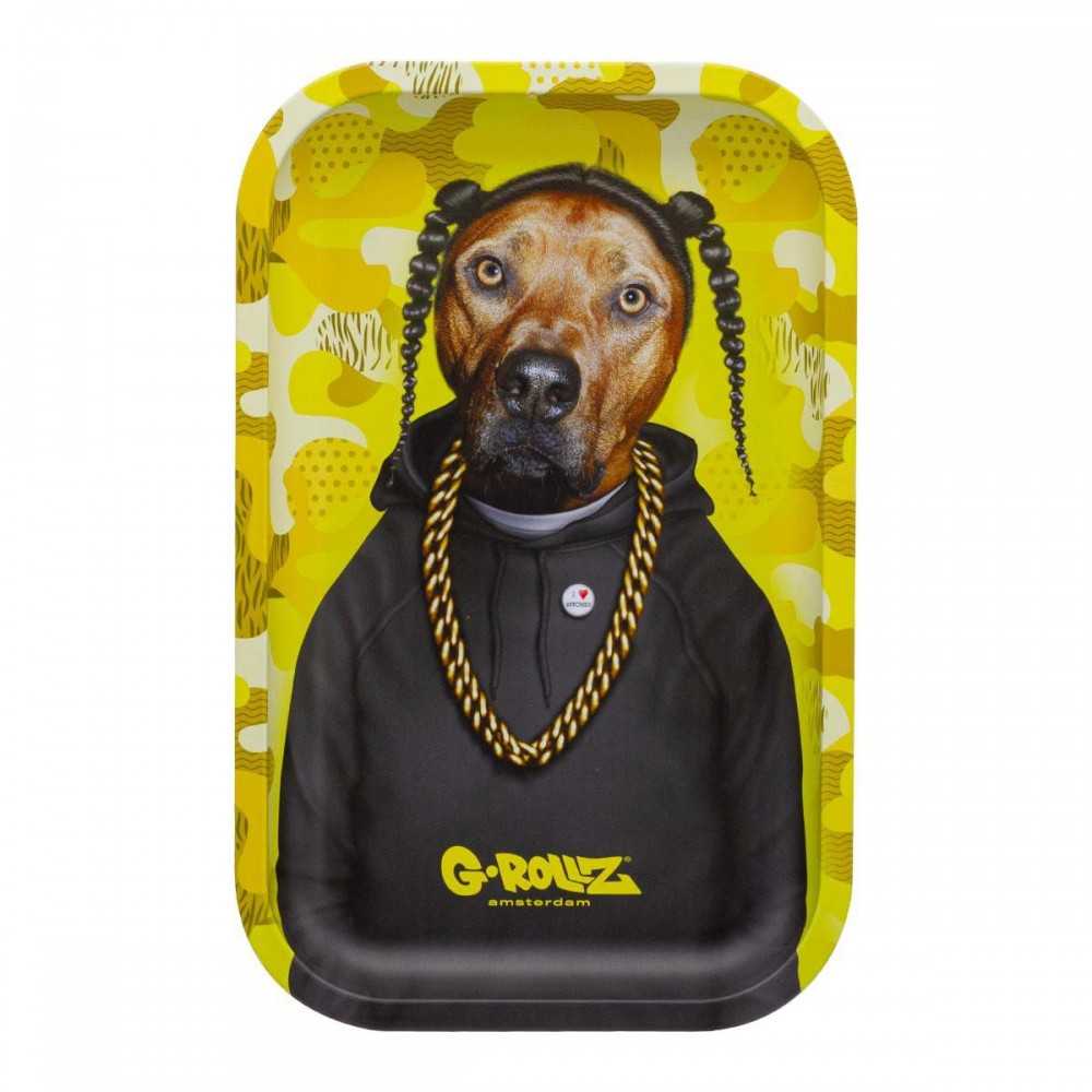 Plateau à rouler Small Pets Rock double face G-Rollz Produits