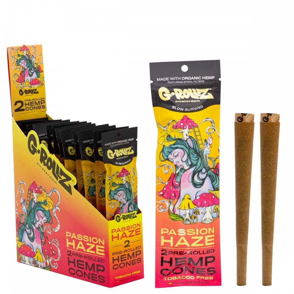 G-ROLLZ Terpene Infused Cones "Passion Haze Flavored" G-Rollz Produkte