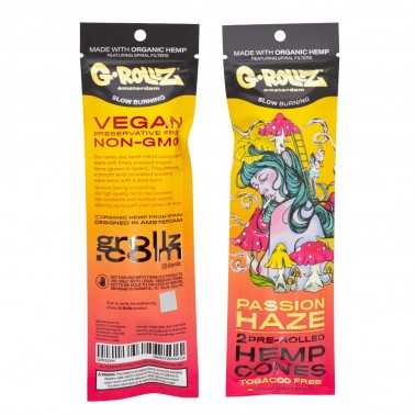 G-ROLLZ Terpene Infused Cones "Passion Haze Flavored" G-Rollz Produits