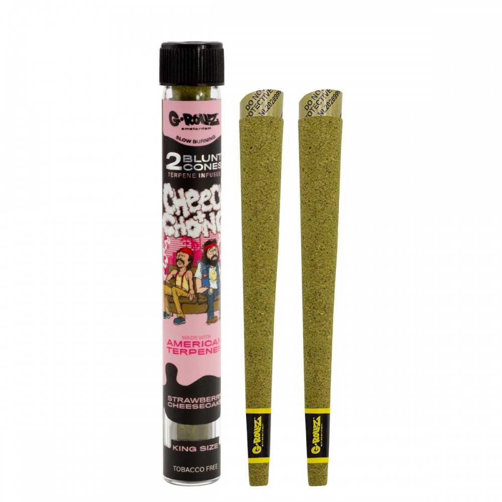 G-ROLLZ Terpene Infused Cones Cheech & Chong "Erdbeer-Käsekuchen" G-Rollz Produkte