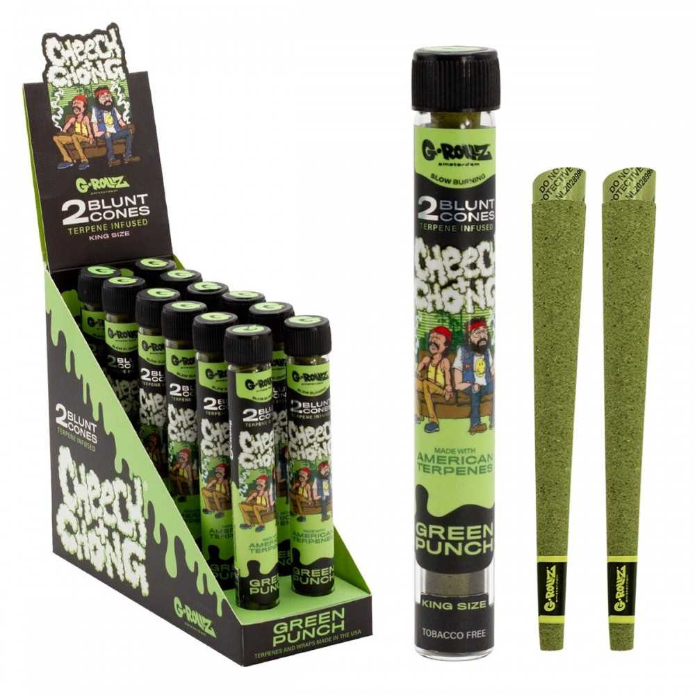 G-ROLLZ Terpene Infused Cones Cheech & Chong "Green Punch" G-Rollz Produkte