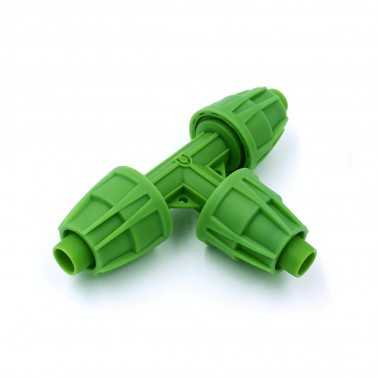 FloraFlex Micro Drip - 16-17mm Pipe Fitting - T Floraflex Produkte