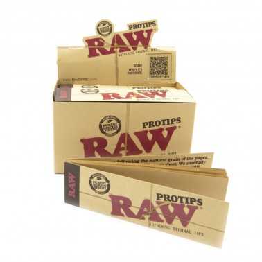 Carton Raw Protips (24 pièces) RAW Filtres (charbon actif, carton, cellulose et autres)