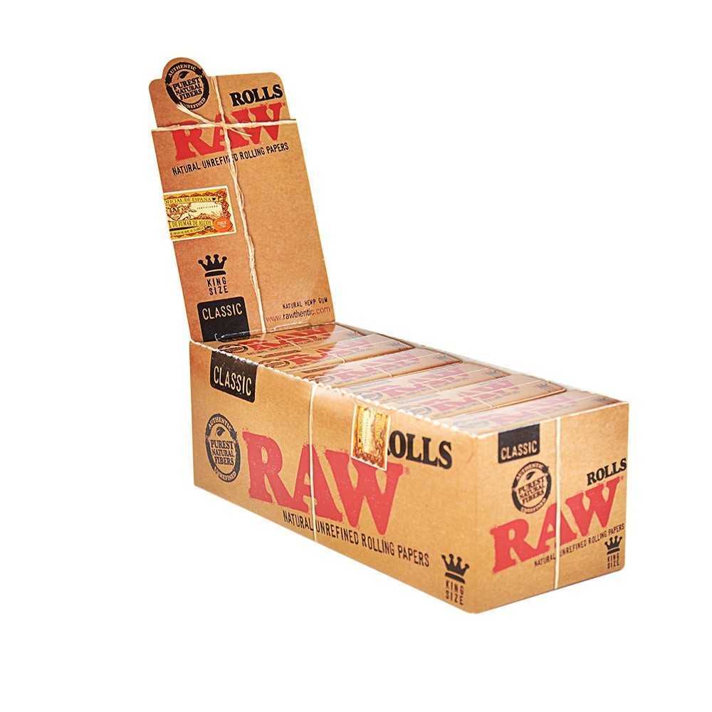 copy of Raw Rolls King Size Slim 5m RAW Blatt zum Rollen