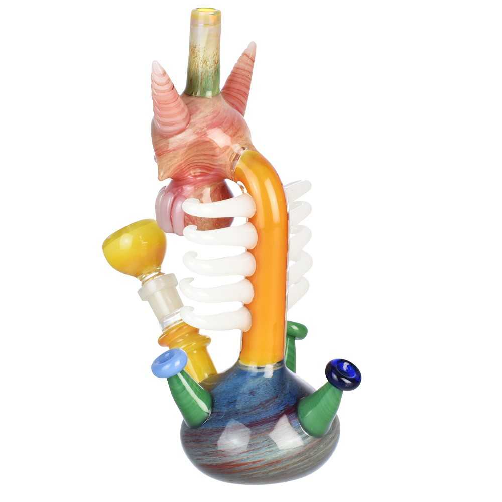 Bong Pulsar Teschio Demoniaco e Funghi 14mm F (1 pezzo) Pulsar Prodotti