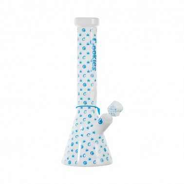 V Beaker Glass Bong White Cookies Produkte