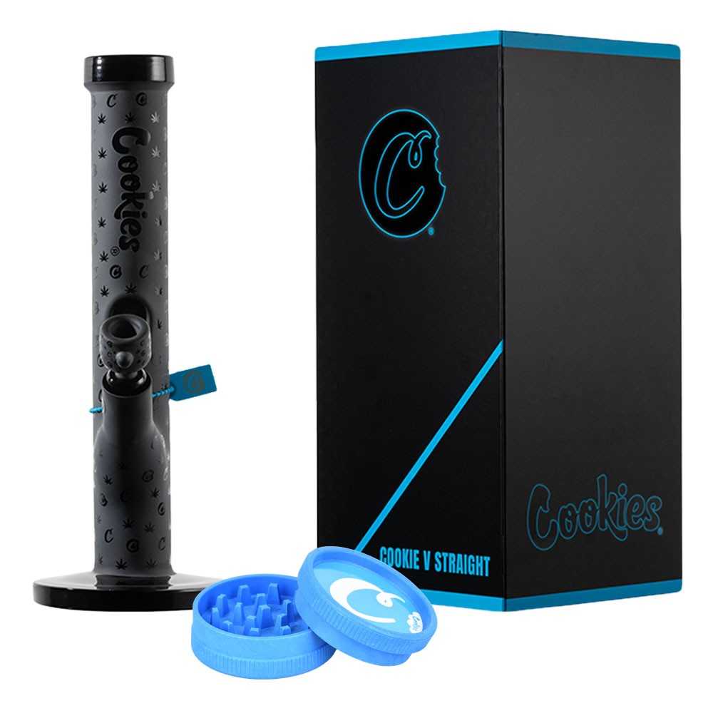 V Straight Tube Glass Bong Cookies Produkte