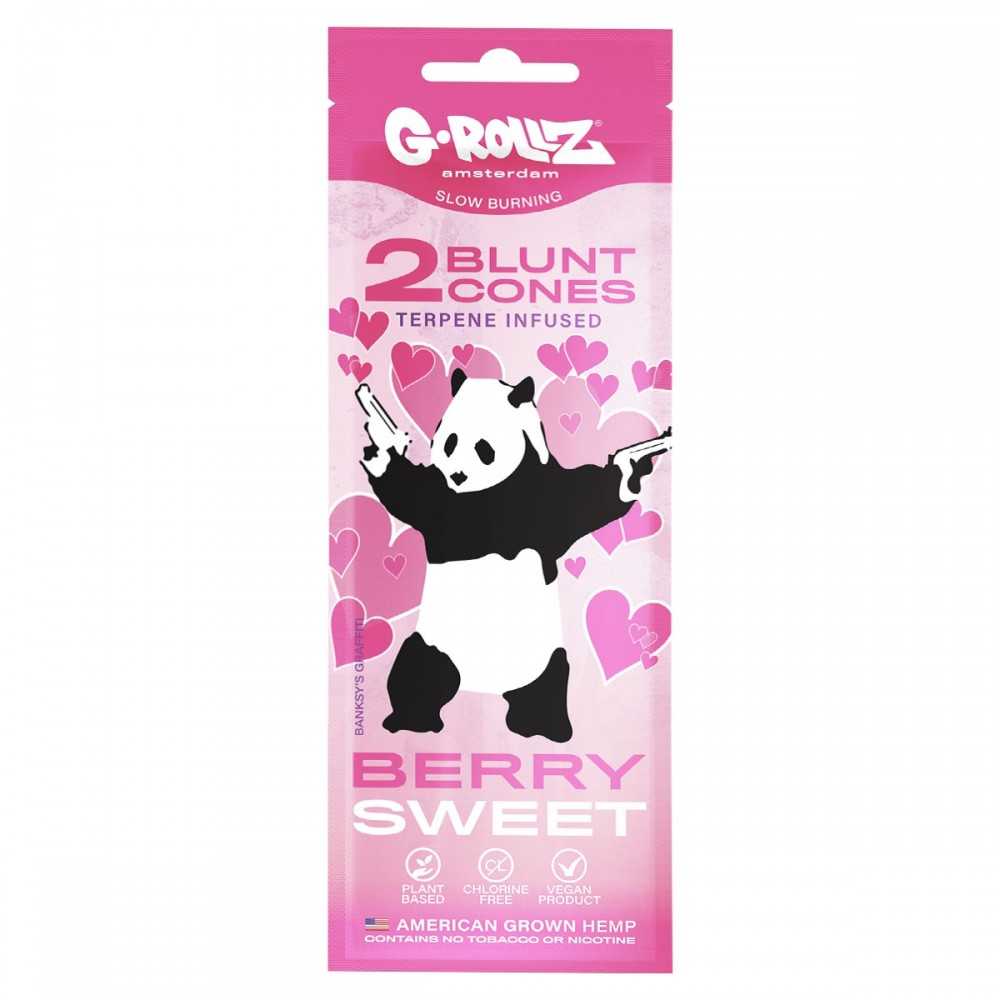 G-ROLLZ coni infusi di terpeni "Berry Sweet" di Banksy G-Rollz Prodotti