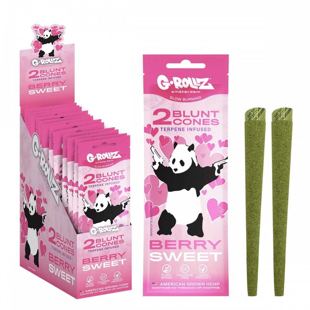 G-ROLLZ Terpene Infused Cones Banksy's "Berry Sweet" G-Rollz Produits