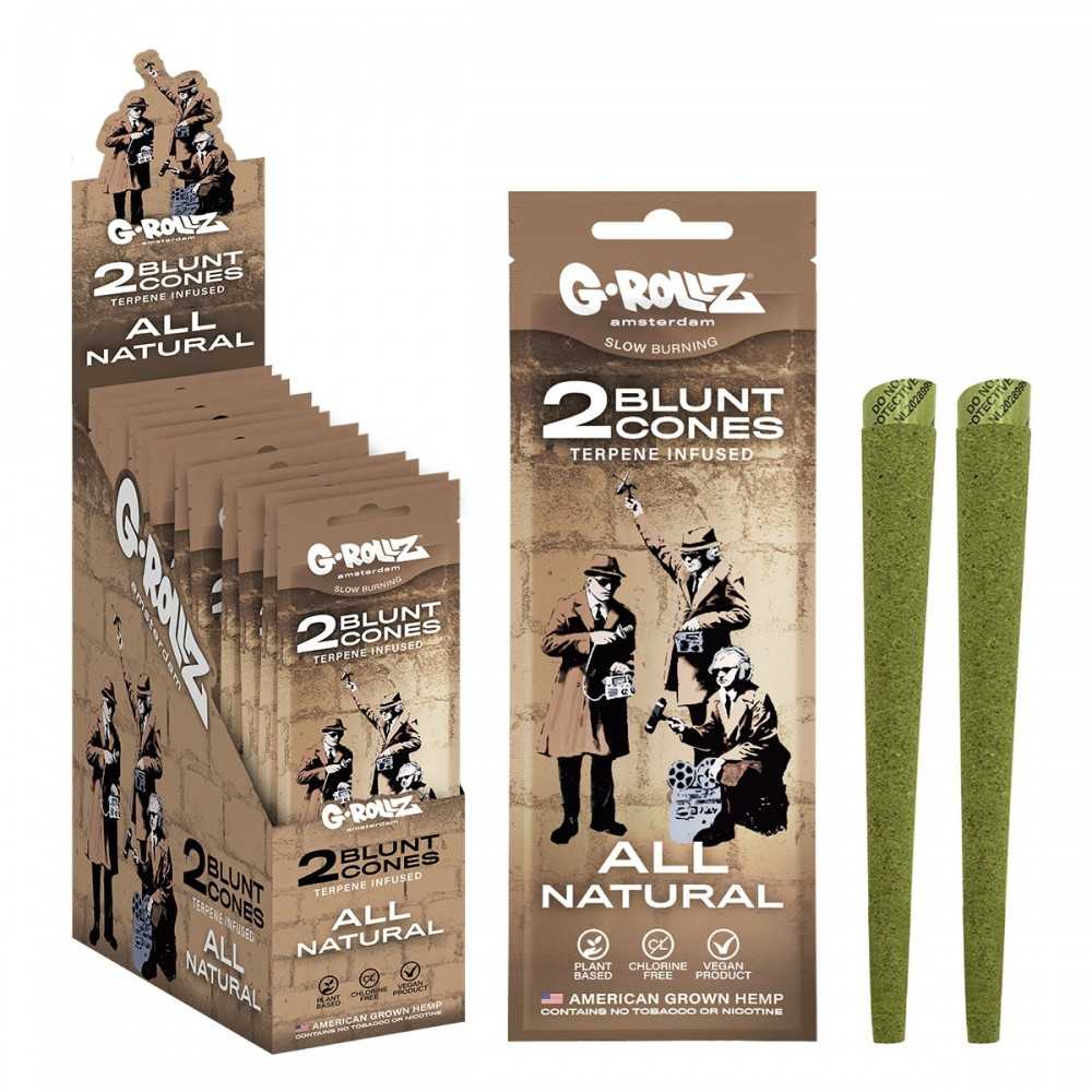 G-ROLLZ Terpene Infused Cones Banksy's "All Natural" G-Rollz Produits