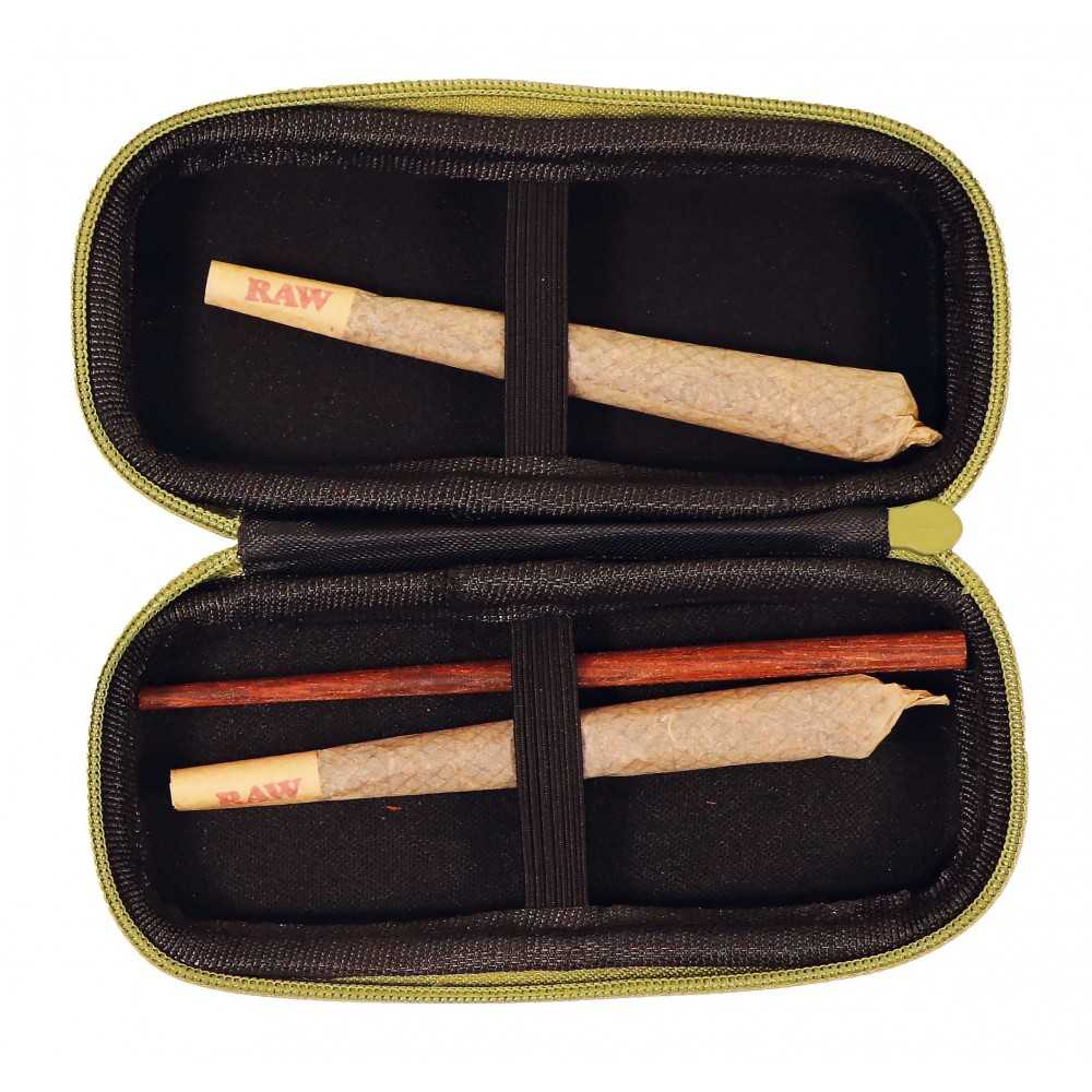 Etui Cone Wallet Camo RAW Tube à joint