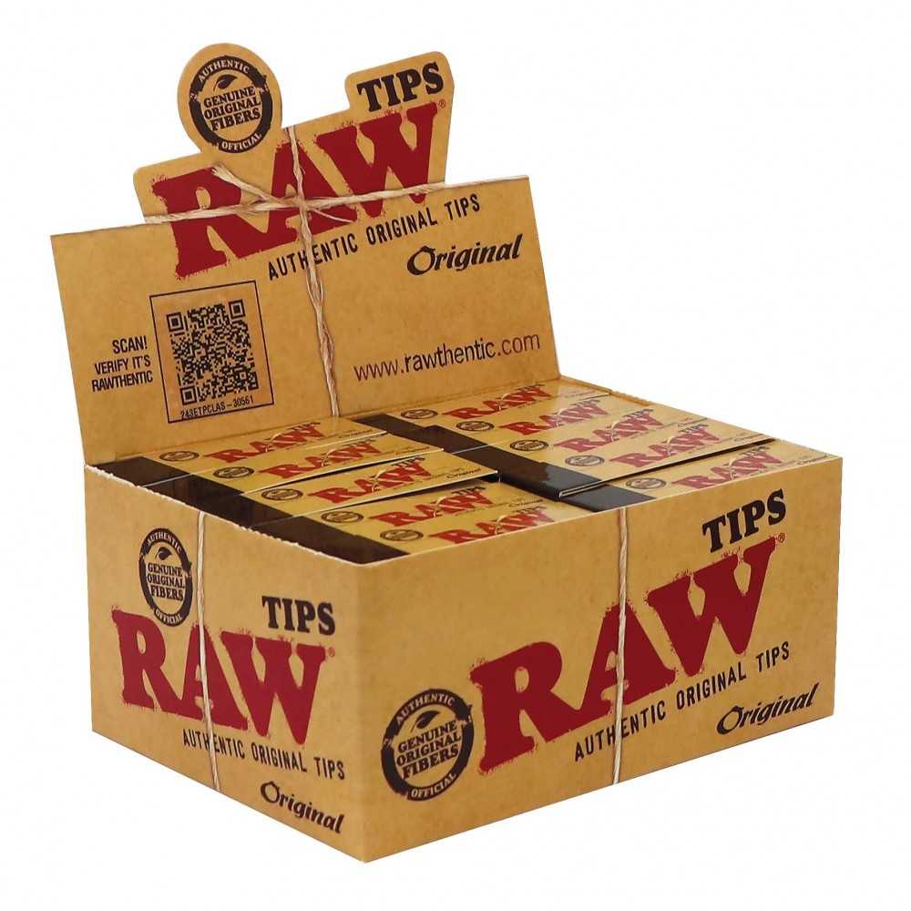 Raw Natural Original Tips Filter RAW Filter (Aktivkohle, Pappe, Zellulose und andere)