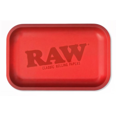 Rollbrett Raw "Red Matte" Small RAW Tablett zum Rollen