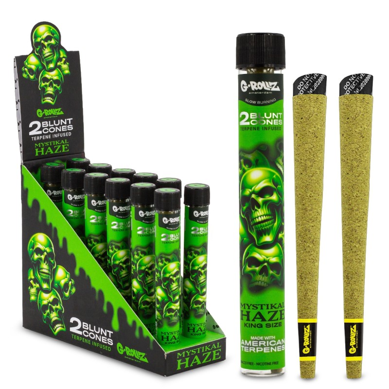 G-Rollz Terpene Infused Cones 'Mystikal Haze' (Mystische Kräuter) G-Rollz Produkte